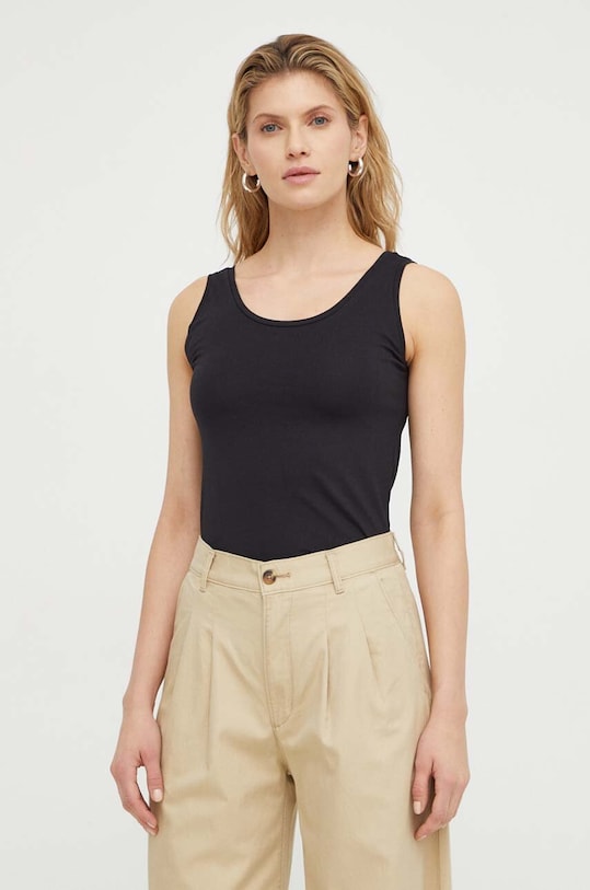 Marc O'Polo top uni negru B01200150001