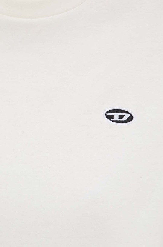 Diesel t-shirt bawełniany T-JUSTINE-DOVAL-PJ A09558.0AIJU beżowy