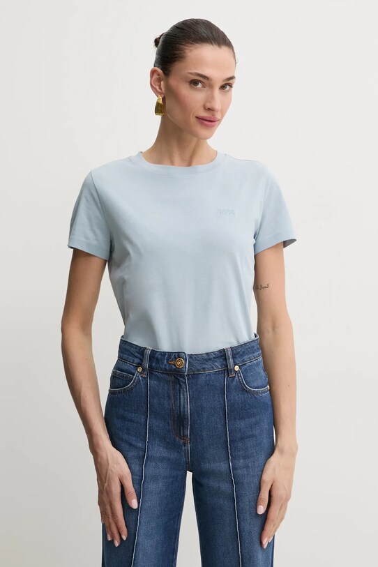 BOSS Orange t-shirt in cotone C Esogo 1 semplice blu 50506973