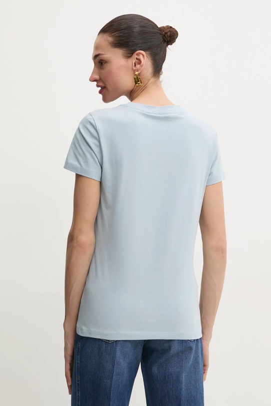 Odzież BOSS Orange t-shirt bawełniany 50506973 niebieski