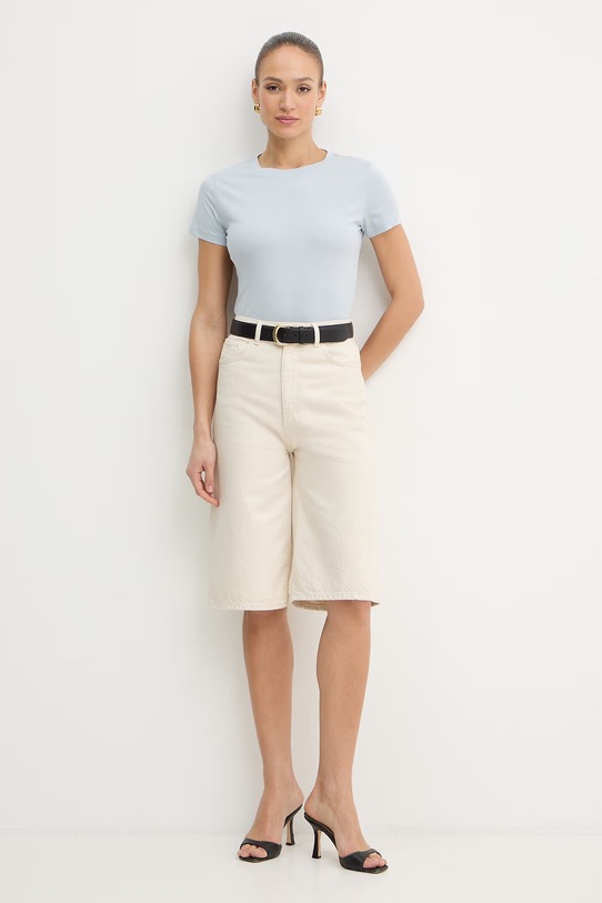 BOSS Orange basic majica kratkih rukava ženska od pamuka C Esogo 1 50506973 plava AA00