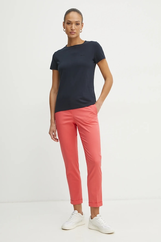 Хлопковая футболка BOSS Orange C Esogo 1 50506973 тёмно-синий AA00