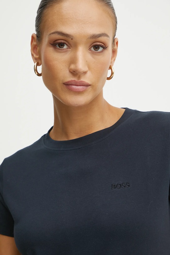 Хлопковая футболка BOSS Orange C Esogo 1 тёмно-синий 50506973