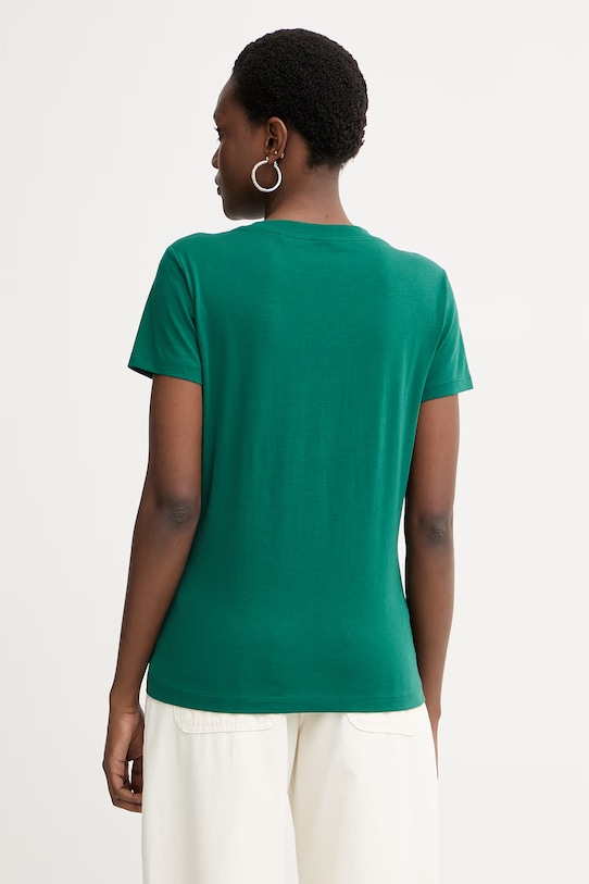 Abbigliamento BOSS Orange maglietta basic da donna in cotone C Esogo 1 50506973 verde