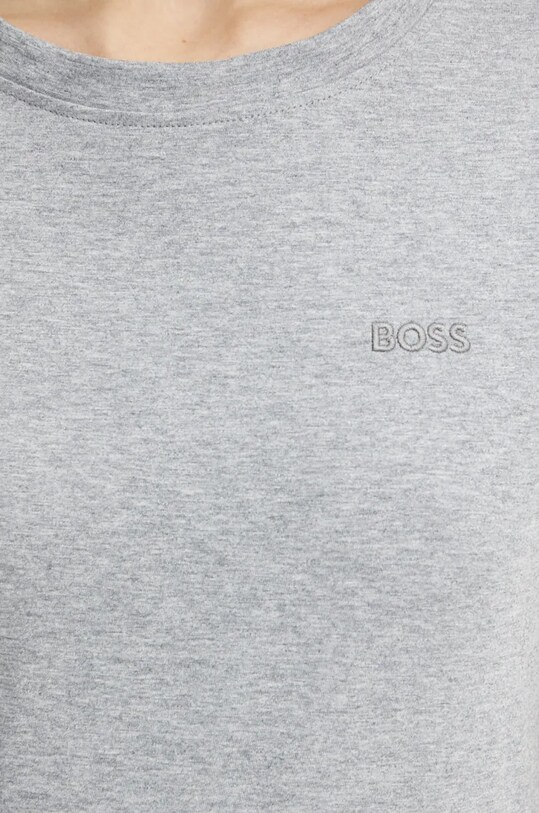 Хлопковая футболка BOSS Orange C Esogo 1 50506973 серый