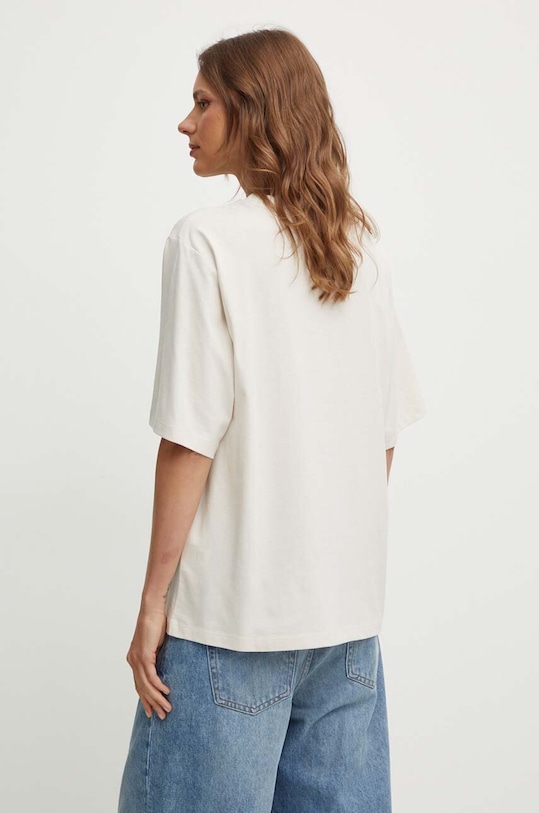 Одяг Бавовняна футболка Boss Orange 50523256 бежевий