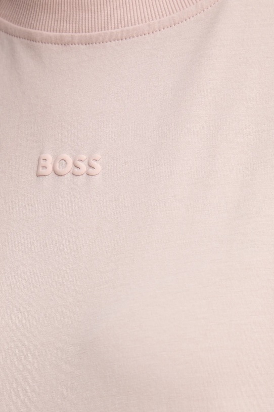 Бавовняна футболка BOSS Orange C Enis Small Logo бежевий 50523256