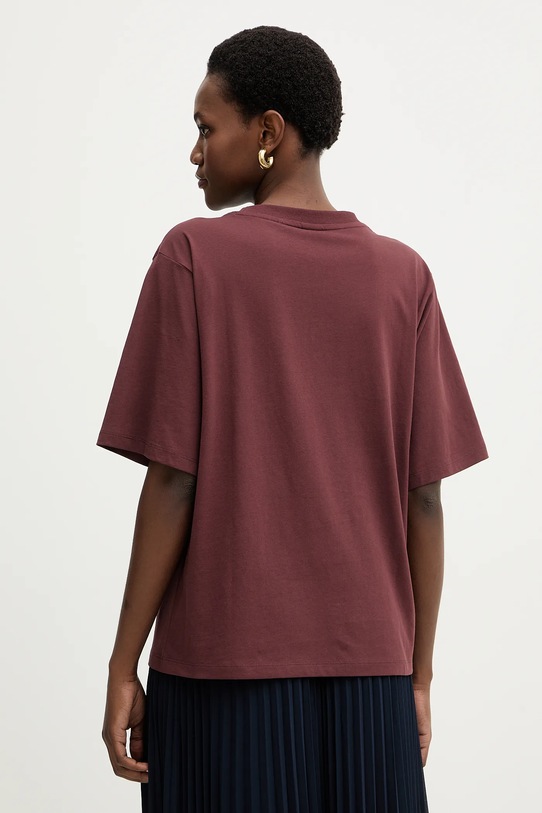 Odzież BOSS Orange t-shirt bawełniany 50523256 bordowy
