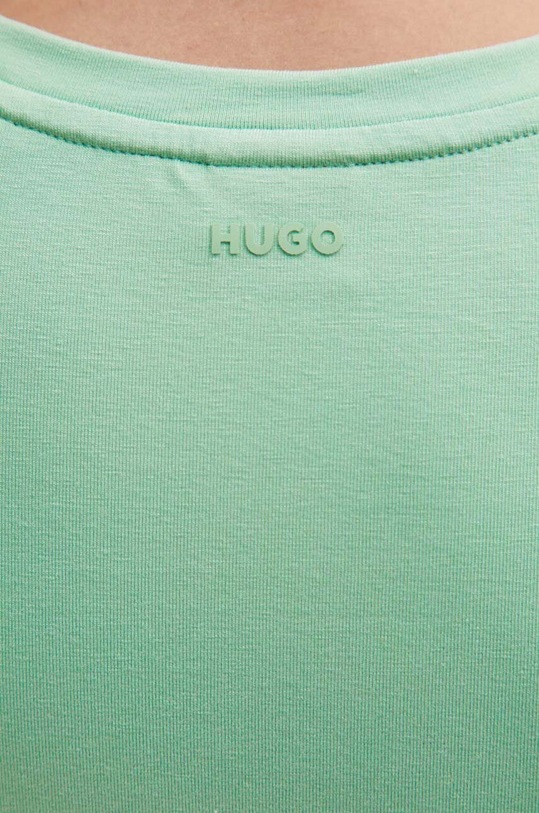 Тениска HUGO 50515019 зелен
