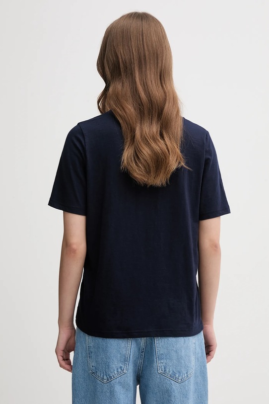 Îmbrăcăminte United Colors of Benetton tricou din bumbac 3BVXD400H bleumarin
