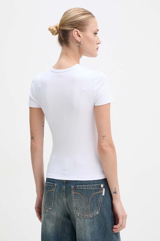 Îmbrăcăminte Diesel tricou T-ELE-LONG-D A14961.0EJAI alb