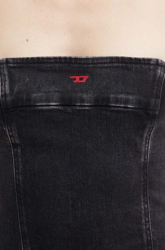 Diesel top din denim DE-VILLE A12774.09I30 negru