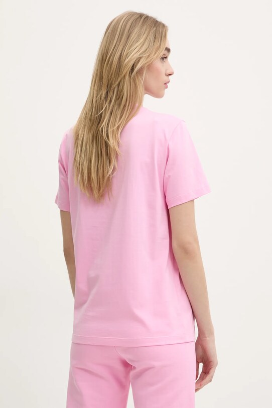 Odzież MSGM t-shirt bawełniany 2000MDM510.200002 różowy