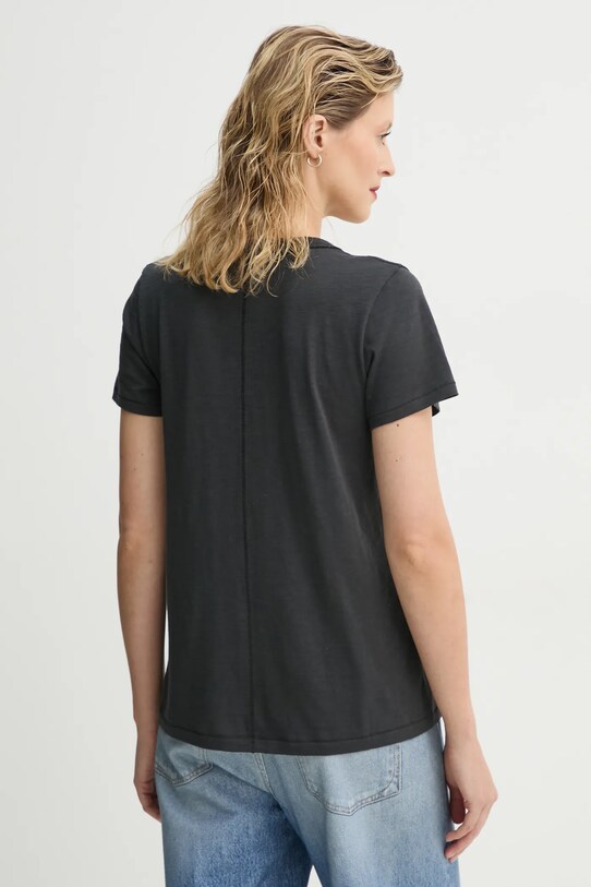 Îmbrăcăminte Rag & Bone tricou din bumbac W272C34CH negru