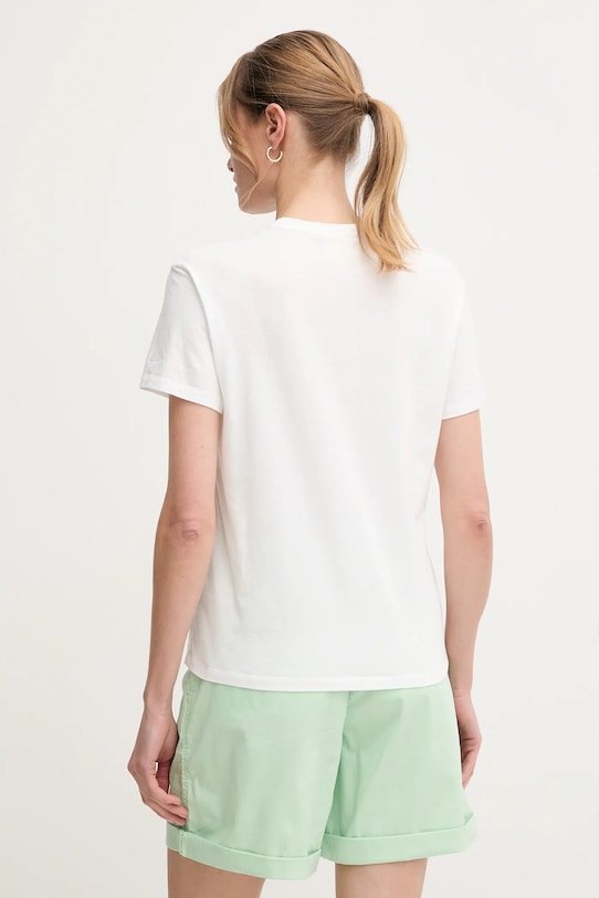Odzież MC2 Saint Barth t-shirt bawełniany EMI0001.03994H biały