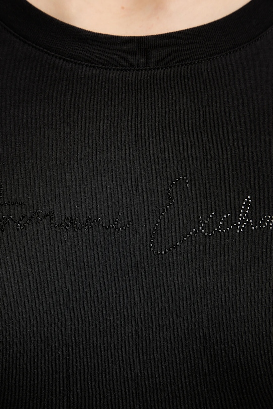 Armani Exchange t-shirt bawełniany XW001457.AF10356.NOS czarny