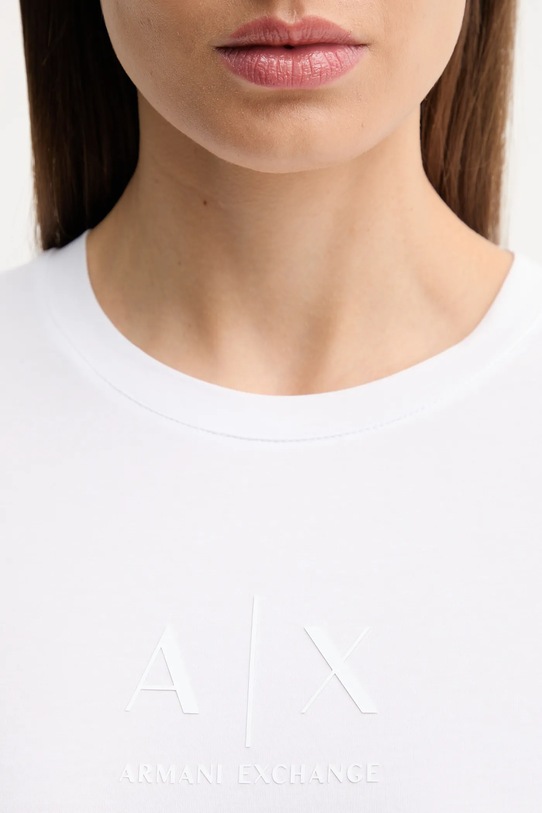Armani Exchange t-shirt biały XW001458.AF16294.NOS