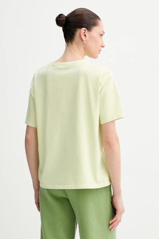 Odzież American Vintage t-shirt bawełniany FIZ02A zielony