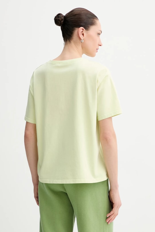 Odzież American Vintage t-shirt bawełniany FIZ02A zielony