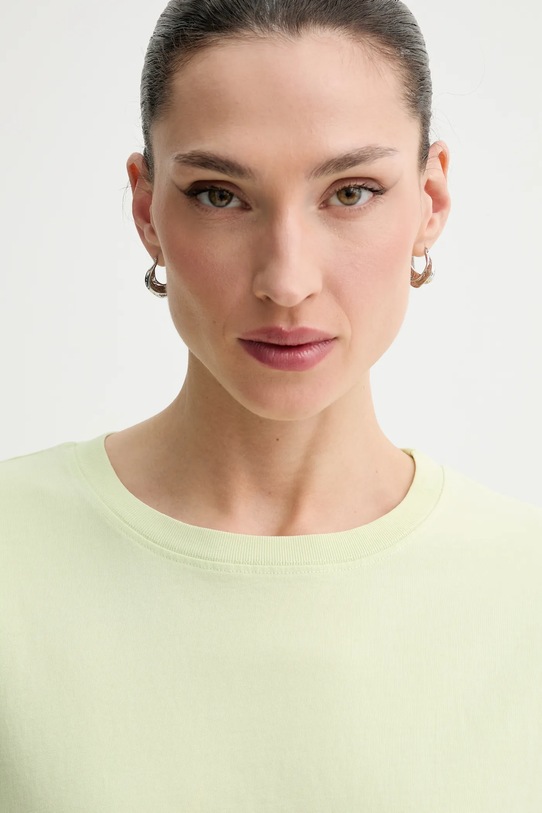 American Vintage t-shirt bawełniany zielony FIZ02A