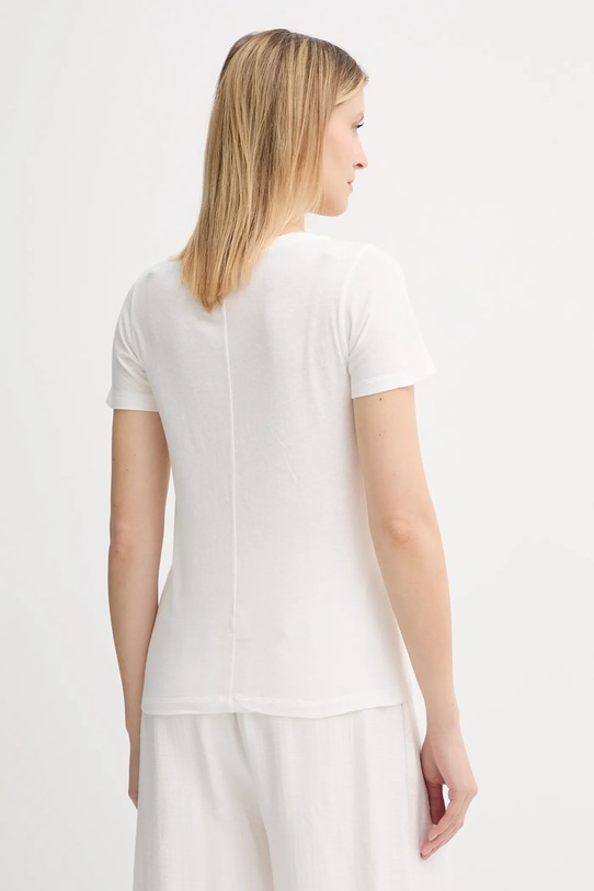 Oblečení Bavlněné tričko American Vintage GAMI02D bílá