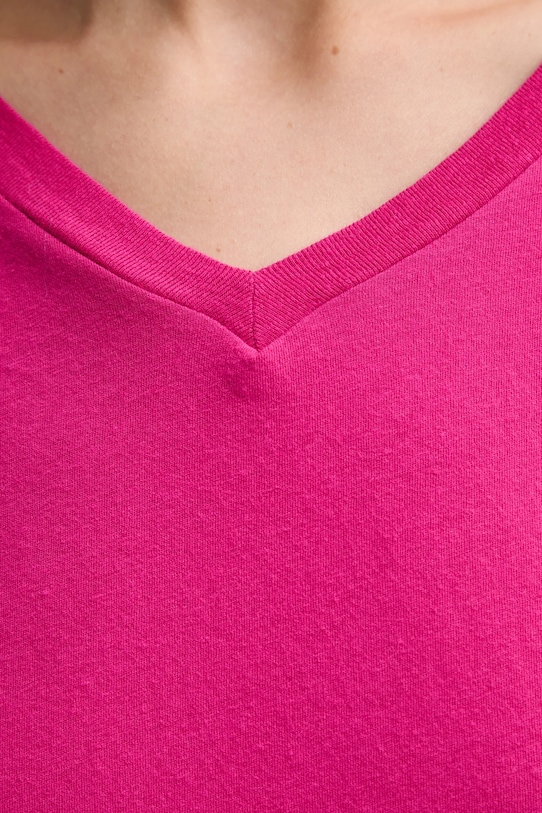 American Vintage tricou din bumbac GAMI02D roz