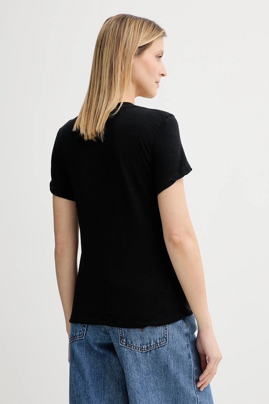 Oblečení Bavlněné tričko American Vintage SON28G černá