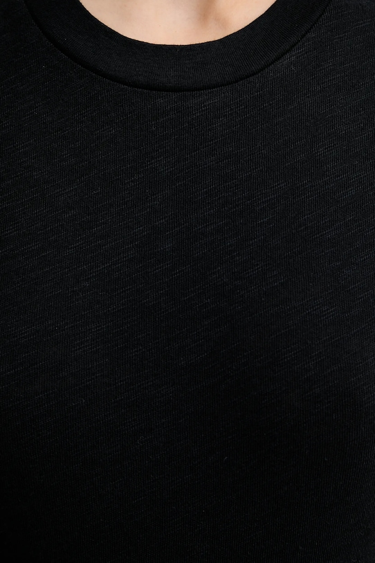 Bavlněné tričko American Vintage SON28G černá