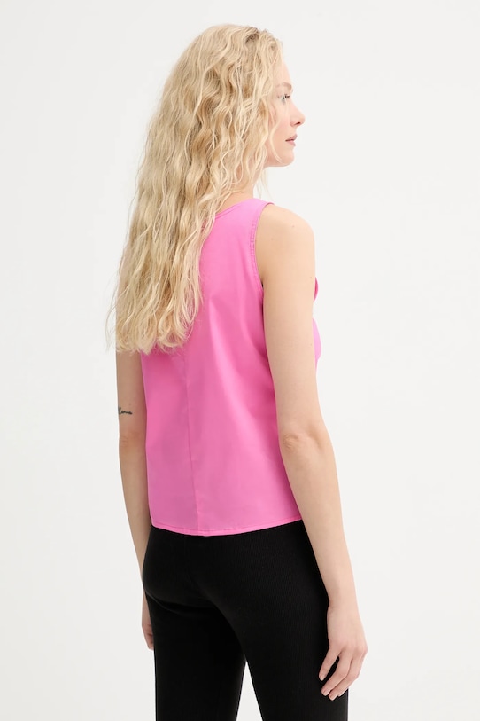 Abbigliamento Renewed camicetta in cotone creative upcycling koszulowy.top rosa