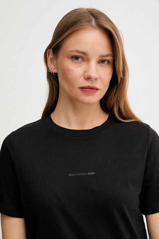 Odzież Marc O'Polo t-shirt bawełniany 5000006276 czarny