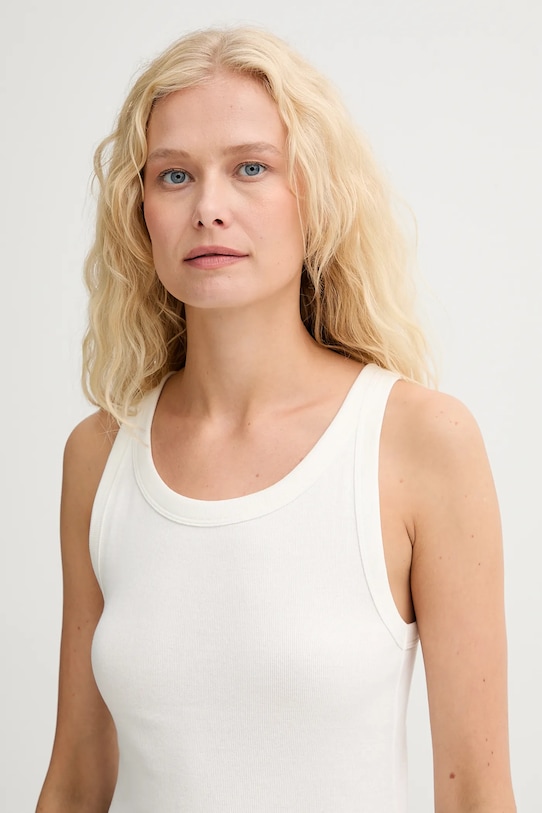 Marc O'Polo top din bumbac bej 5000006278