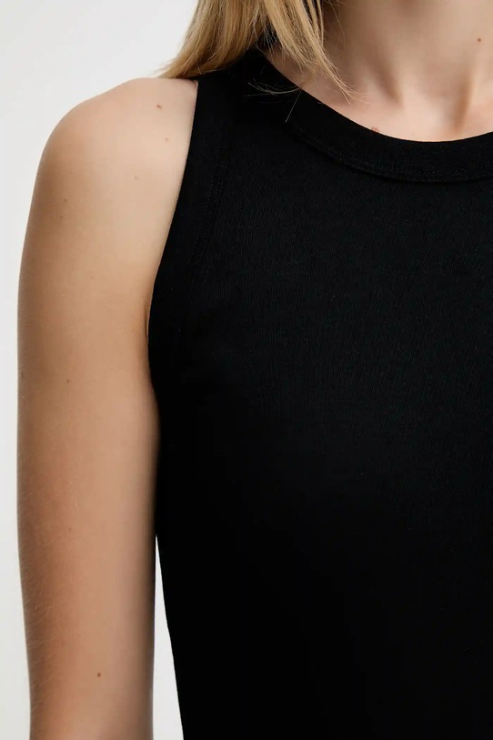 Marc O'Polo top bawełniany B01211250011 czarny