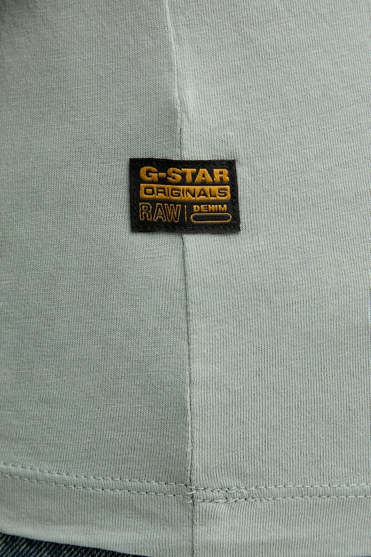 G-Star t-shirt bawełniany D24533.4107.C959 zielony