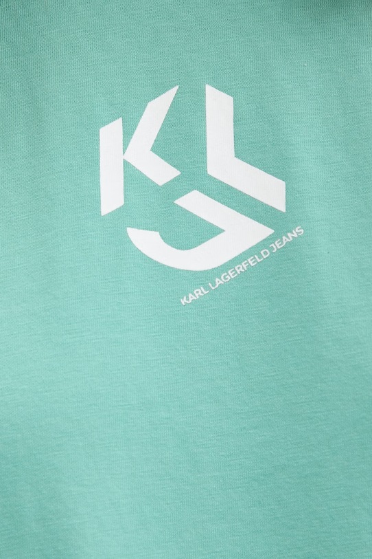 Karl Lagerfeld Jeans t-shirt B1W17086 zielony
