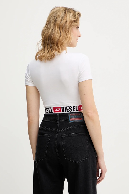 Odzież Diesel t-shirt IRMA-D-CORE A18273.0NJAP biały