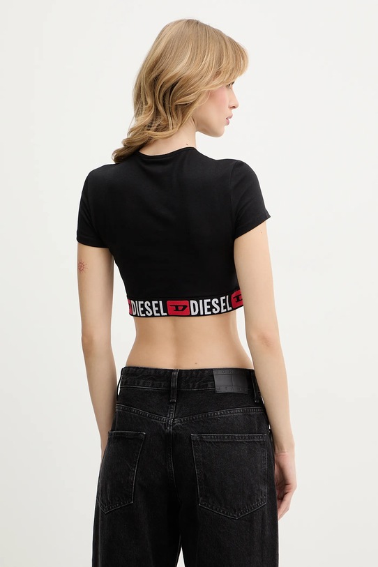 Odzież Diesel t-shirt IRMA-D-CORE A18273.0NJAP czarny