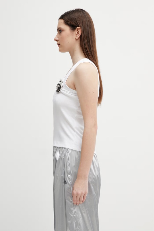 Coperni top bawełniany Emoji COPT41510 biały AA00