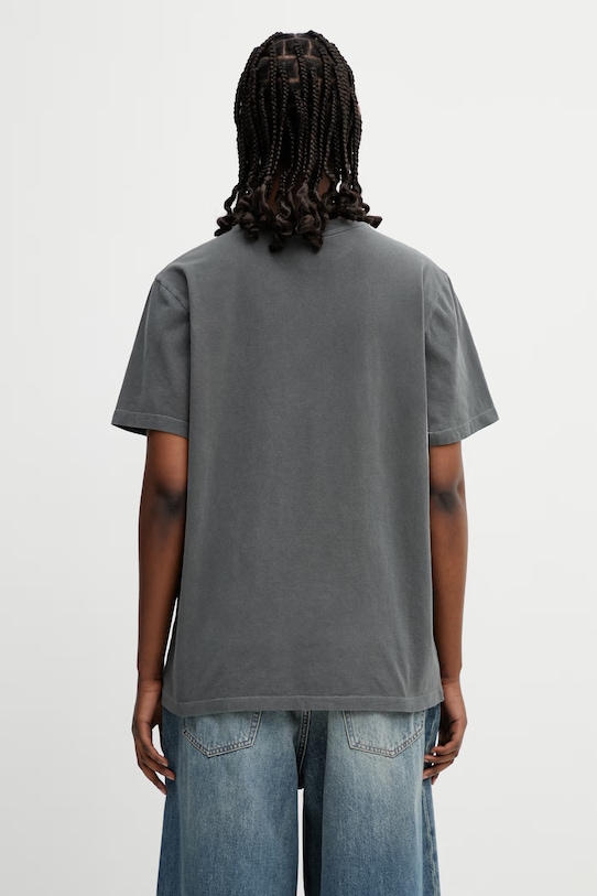 Odzież Coperni Boxy T-shirt bawełniany damski COPJS03F5036 szary