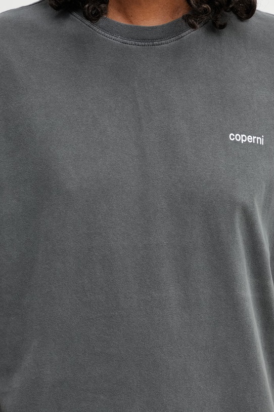 Coperni футболка жіноча бавовняна Boxy сірий COPJS03F5036