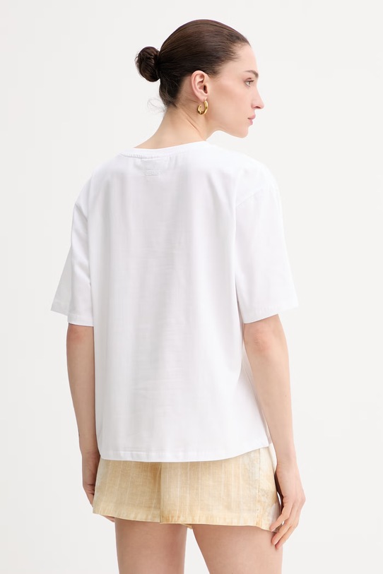 Odzież Gestuz t-shirt damski 10910960 biały