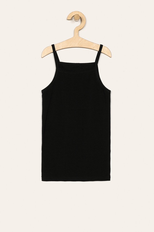 Name it - Detský top 110-116 cm s elastanom čierna 13163589