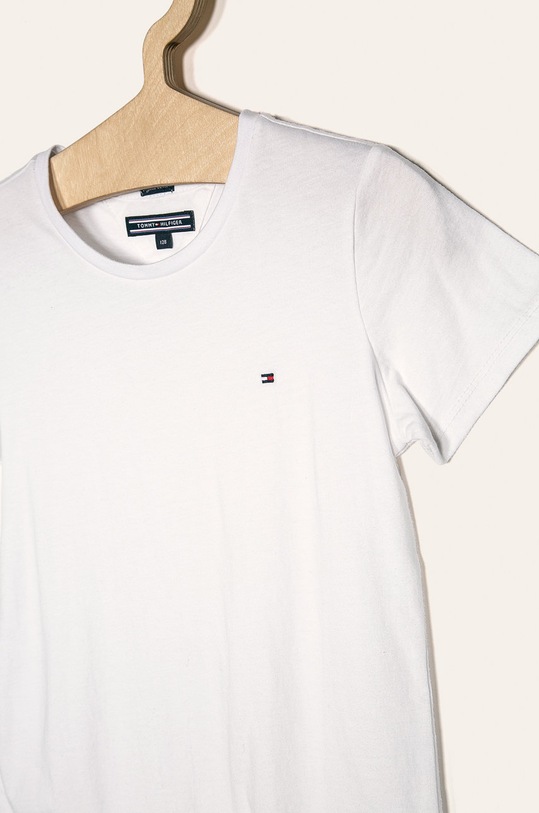 Dziewczynka Tommy Hilfiger - T-shirt dziecięcy 74-176 cm KG0KG03705 biały