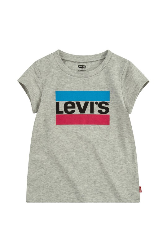Κοριτσίστικα Παιδικό μπλουζάκι Levi's 4E4900.NOS.G γκρί