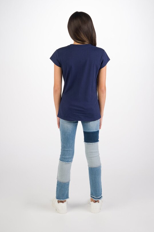 Dziewczynka Levi's T-shirt dziecięcy 4E4234.NOS.G granatowy
