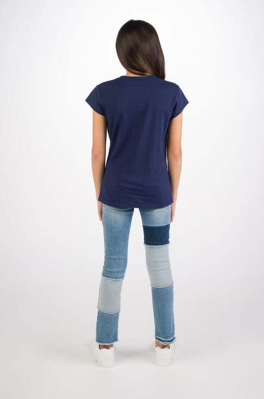Девочка Детская футболка Levi's 4E4234.NOS.G тёмно-синий