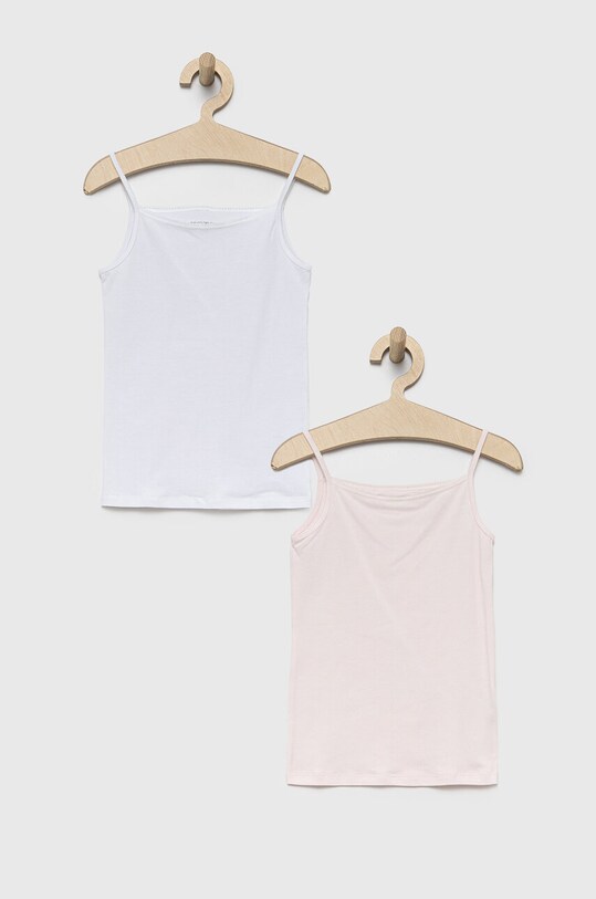 Детский топ United Colors of Benetton (2-pack) с эластаном розовый 3MC10H215.G.CONTINUATIV