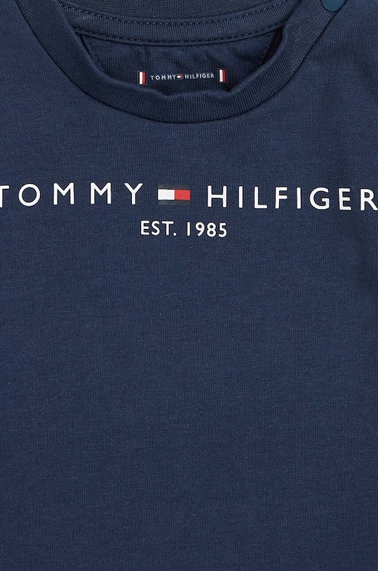Dziewczynka Tommy Hilfiger t-shirt dziecięcy KN0KN01487.9BYY granatowy