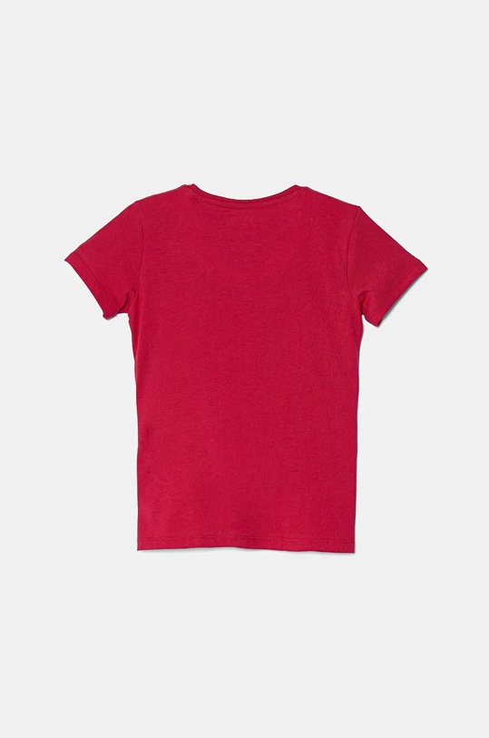 Dětské bavlněné tričko Guess J73I56.K8HM0.9BYH burgundské AA00