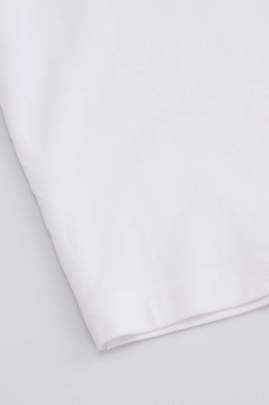 Дитяча бавовняна футболка Coccodrillo білий XCX143201BAG