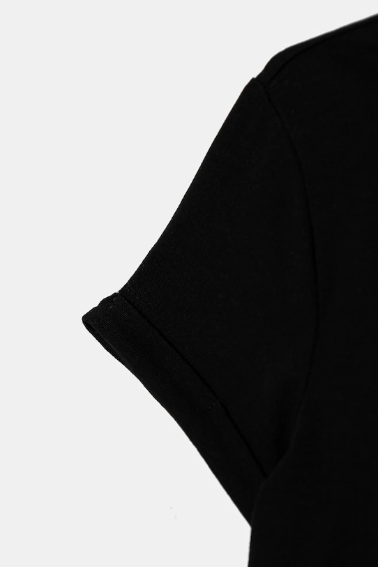 Dziewczynka Coccodrillo t-shirt bawełniany dziecięcy XCX143201BAG czarny